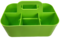 Enjoy Organizer | 4 Small Stackable and Portable Simple 6-Compartment Art Caddy - Made In USA
